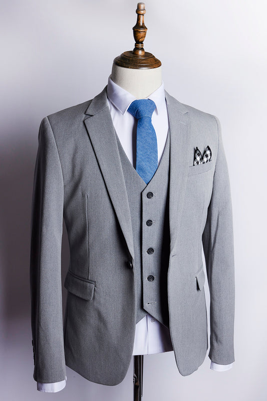 淺灰色西裝 UY-A01