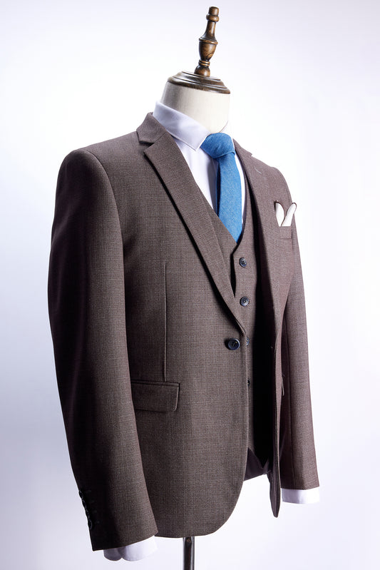 深啡純色西裝 UY-K80-1